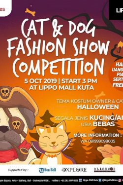 Cat & Dog Fashion Show Competition 2019 
